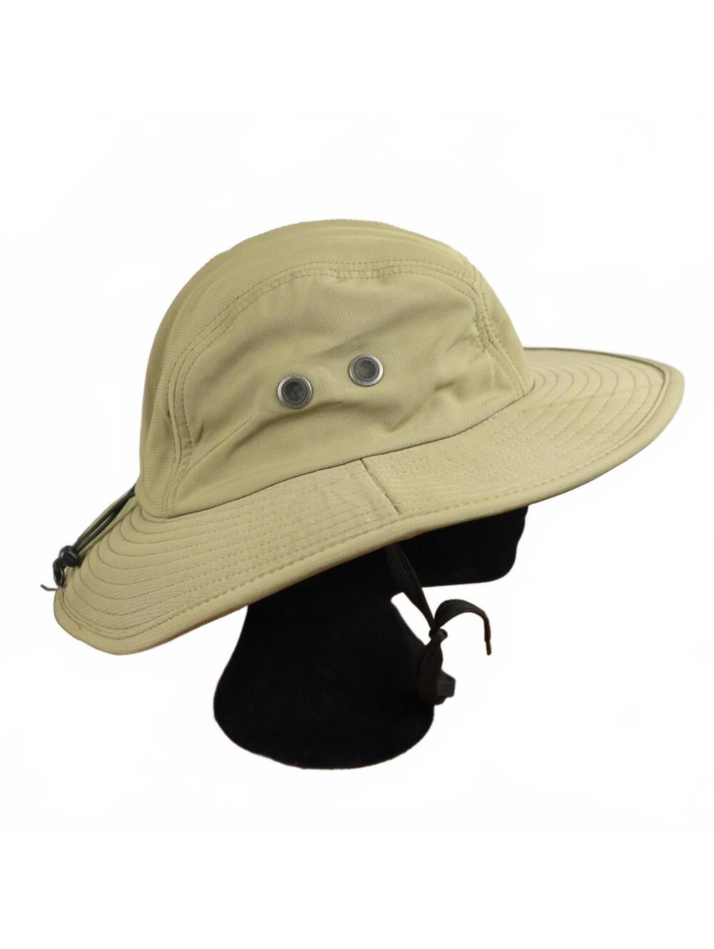 Free Authority Boonie Hat Khaki Green Wide Brim Sun Cap w/ Neck Flap OS